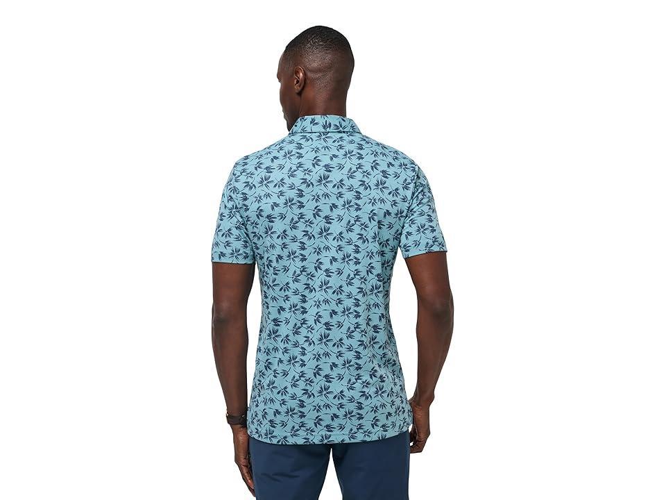 TravisMathew Featherweight Jungle (Cameo) Men's Short Sleeve Knit Product Image