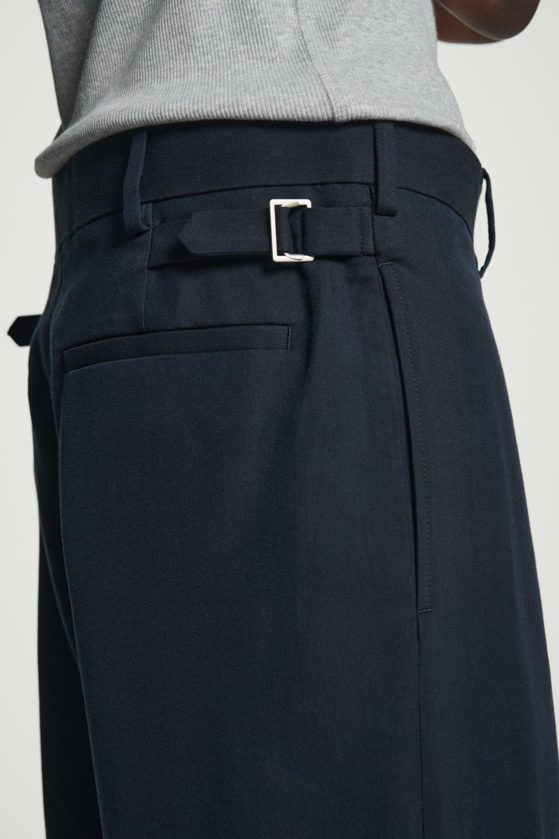 TAILORED WIDE-LEG PANTS Product Image