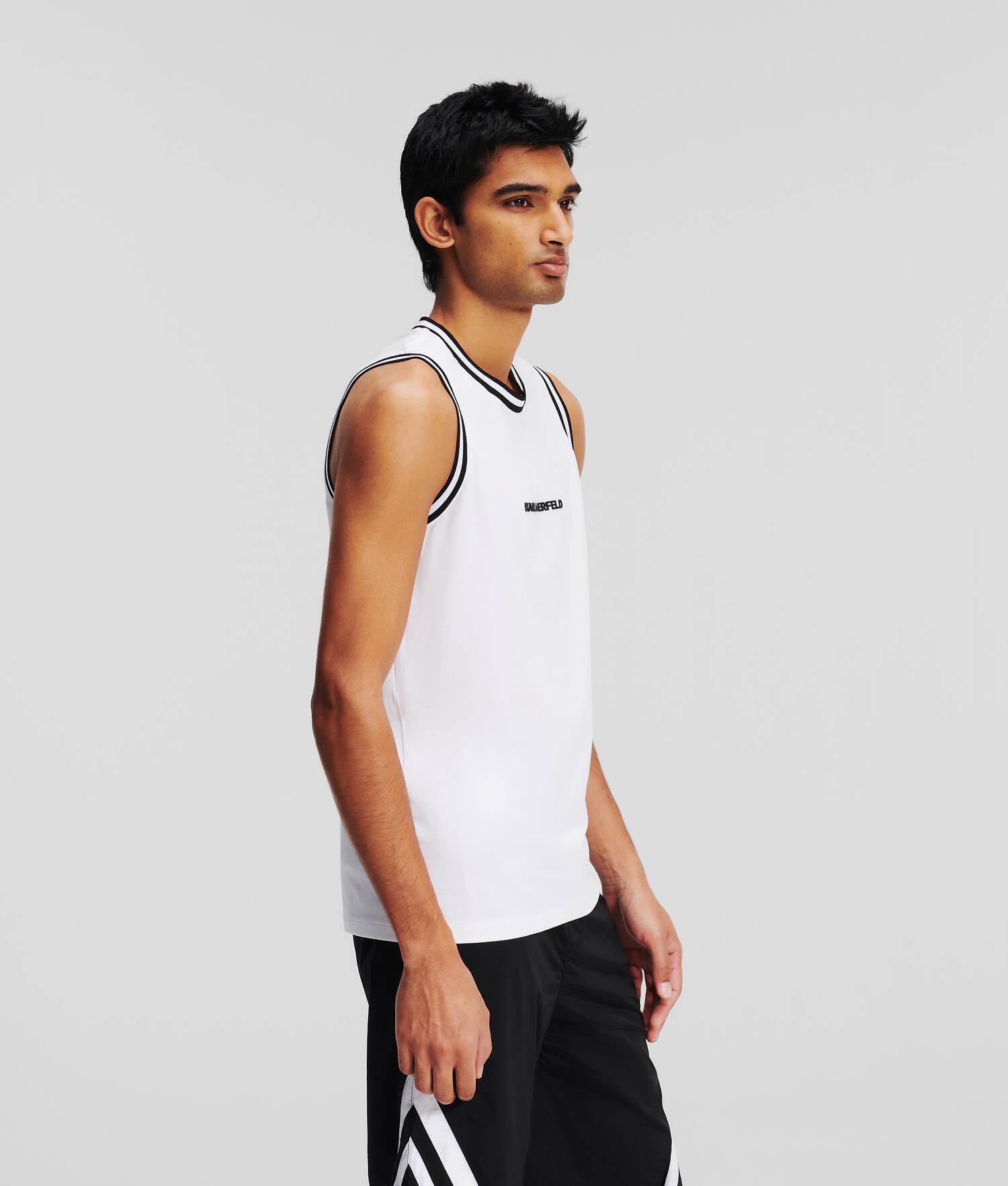 SLEEVELESS CREW NECK T-SHIRT Product Image