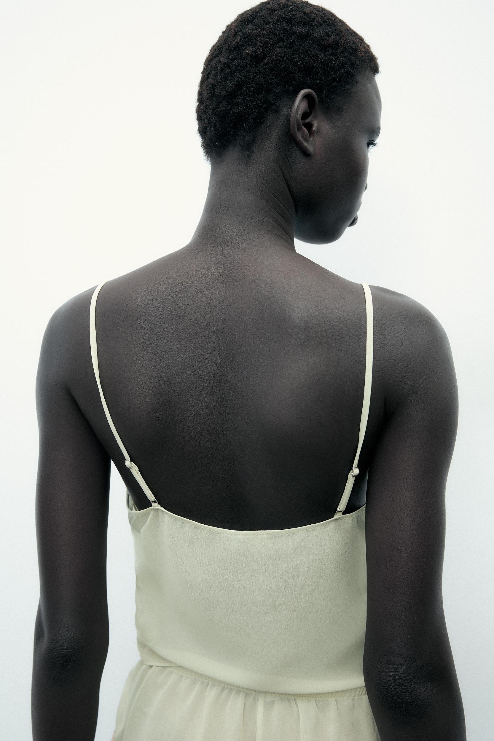 LACE STRAP CAMISOLE TOP Product Image