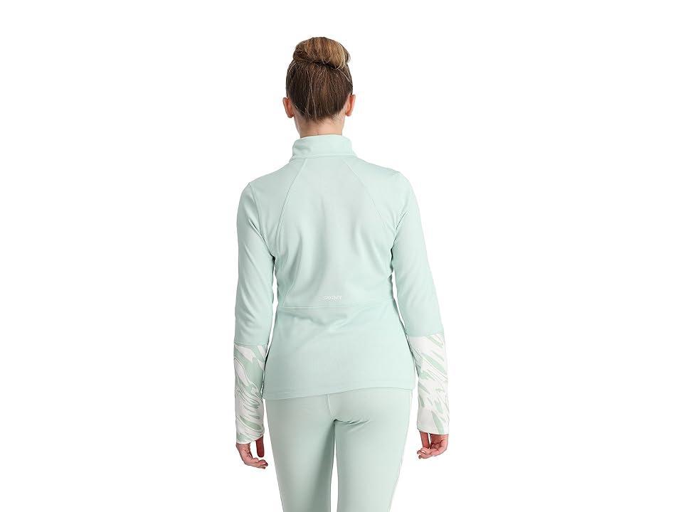 Spyder Charger 1/2 Zip (Wintergreen) Women's Clothing Product Image