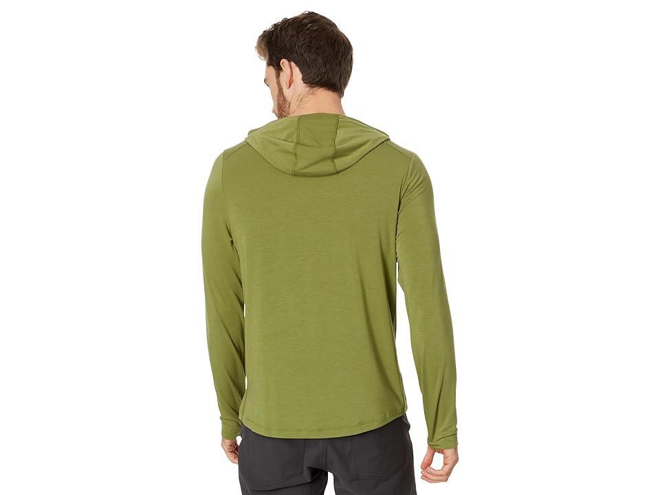 L.L.Bean Tropicwear Comfort Hoodie Long Sleeve Men's Regular (Fern) Men's T Shirt Product Image