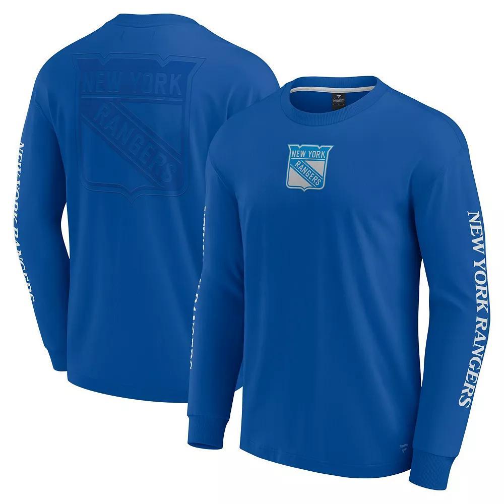 Men's Fanatics Blue Dallas Mavericks Elements Strive Long Sleeve T-Shirt,  Product Image