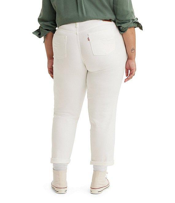 Levi's® Plus Size Mid-Rise Straight Leg Ankle Denim Jeans Product Image