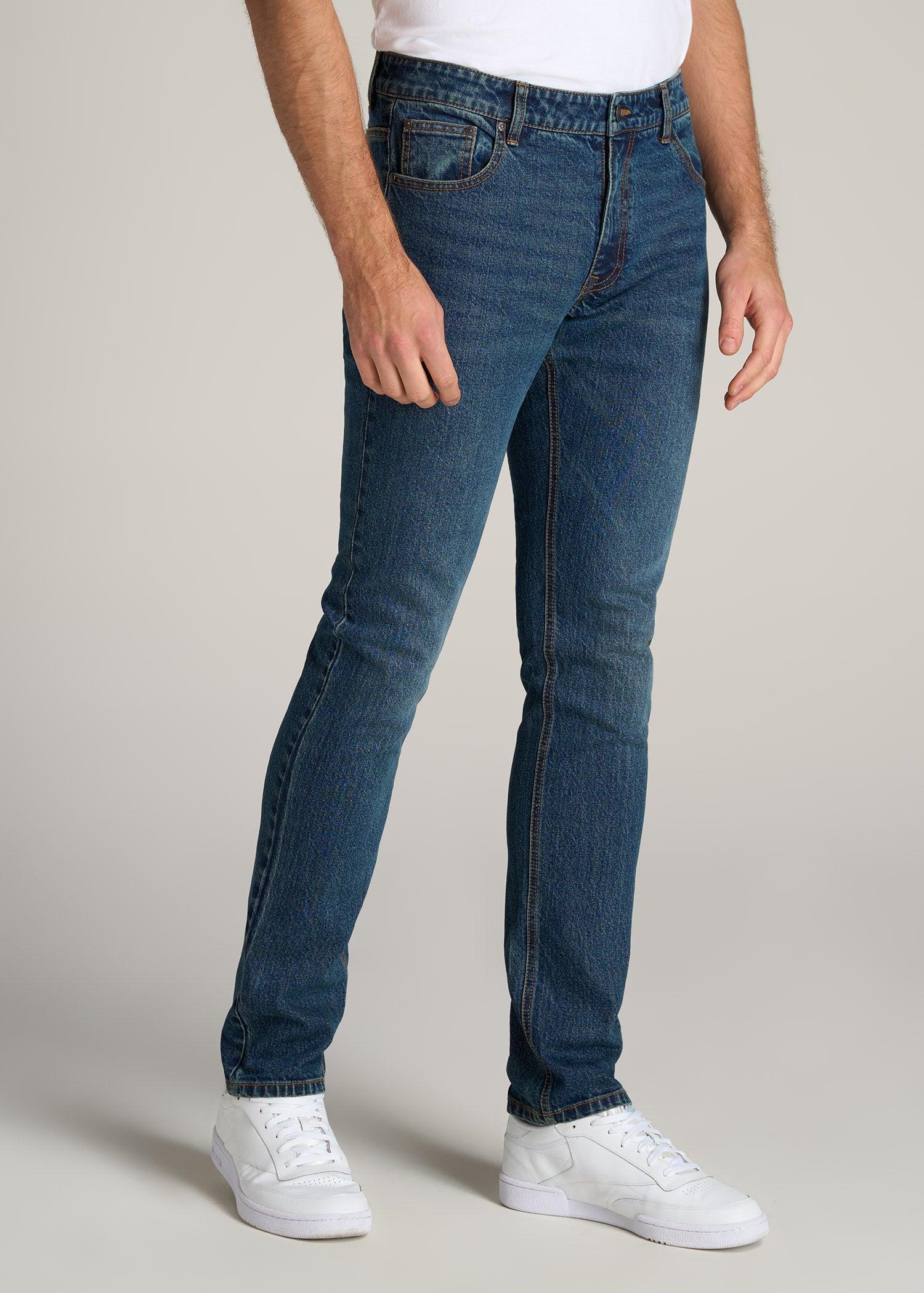 LJ&S TAPERED Jeans for Tall Men in Machine Blue Male Product Image