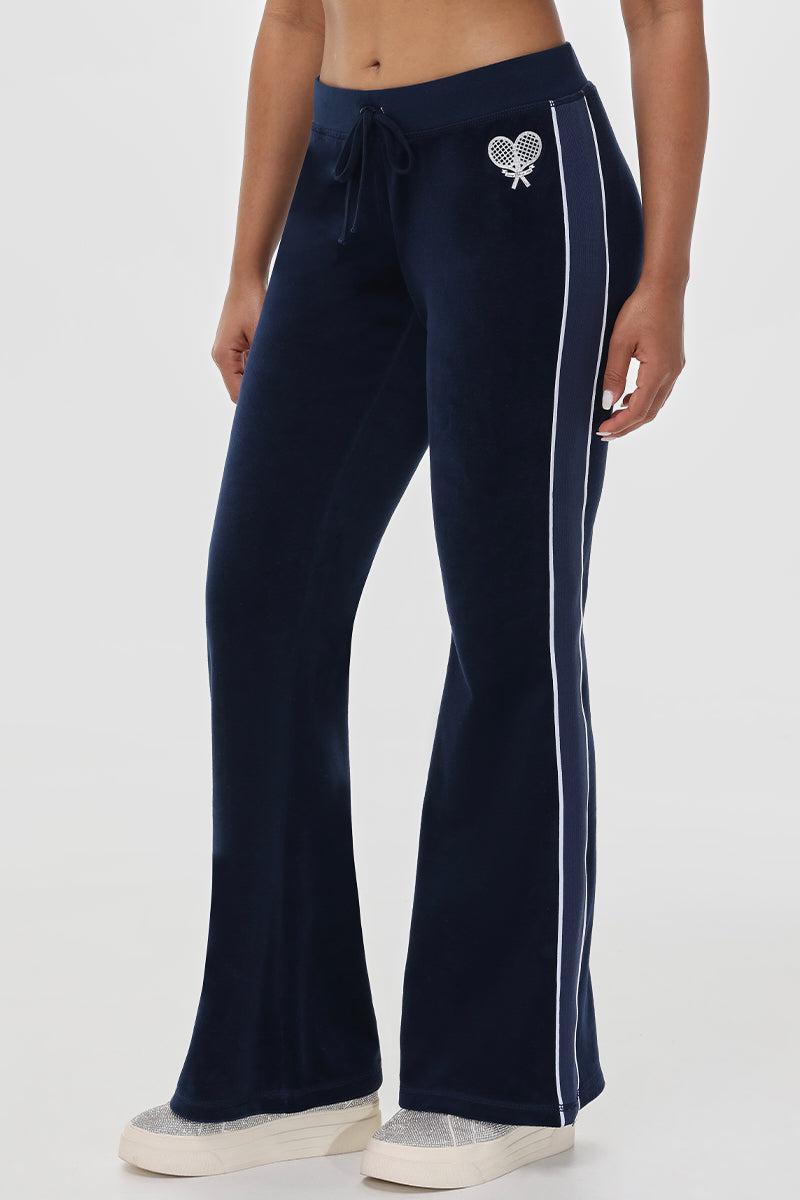 Tennis Cotton Velour Track Pants Product Image