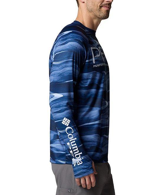 Columbia PFG Super Terminal Tackle Vent Camo Long Sleeve T-Shirt Product Image