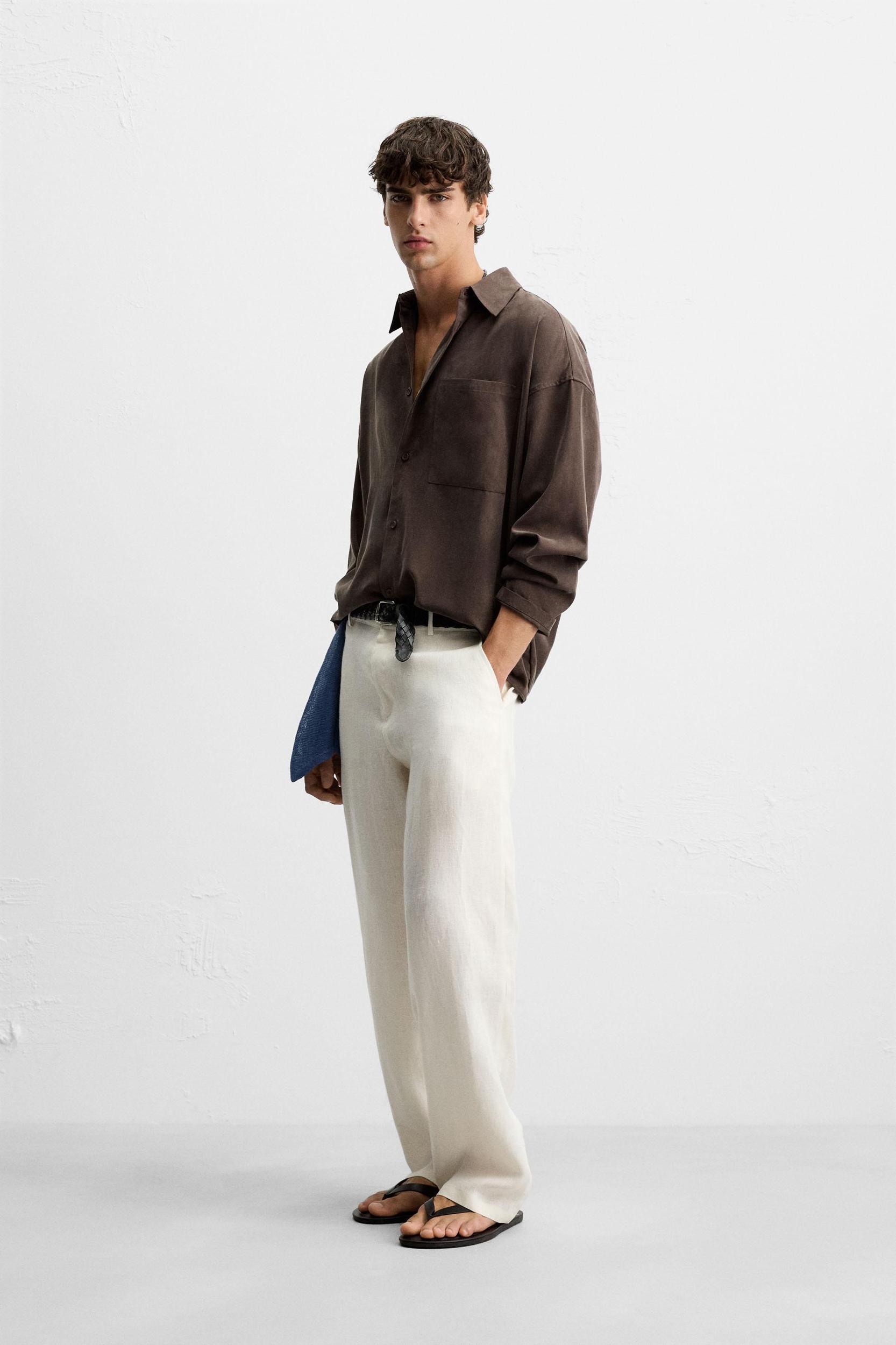 100% LINEN PANTS Product Image