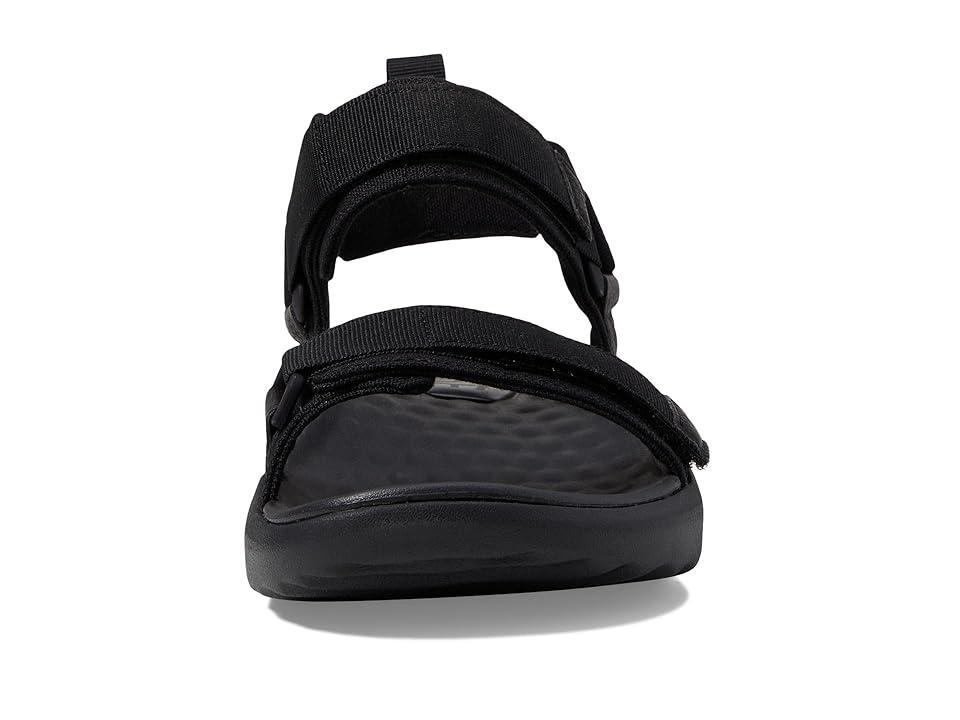 Hey Dude Carson Sandal Sport Mode Black) Men's Shoes Product Image