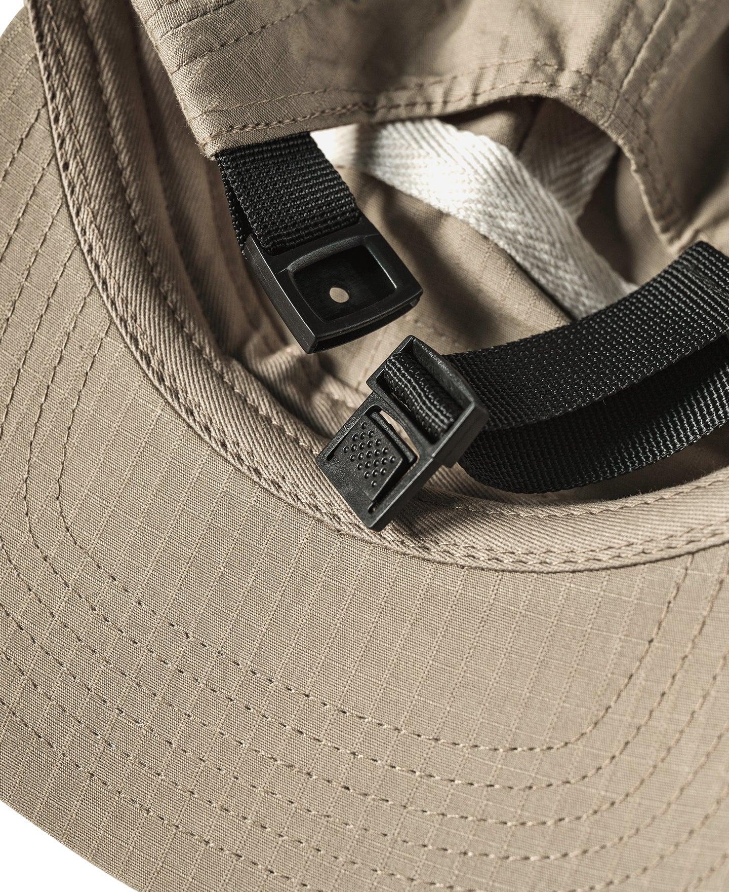 7.5 oz Ripstop Cotton 5 Panel Cap - Khaki Product Image