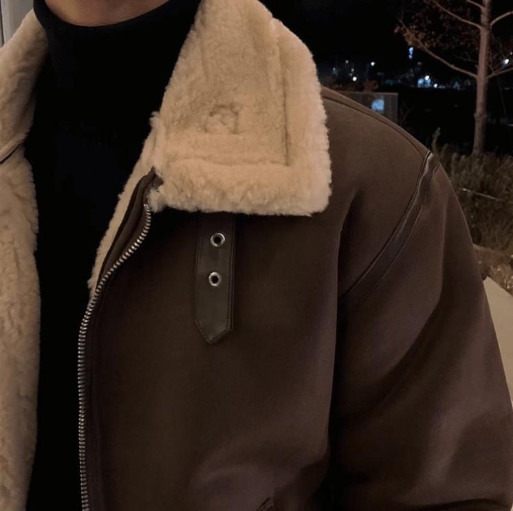 RT No. 11969 SUEDE STAND COLLAR JK Product Image