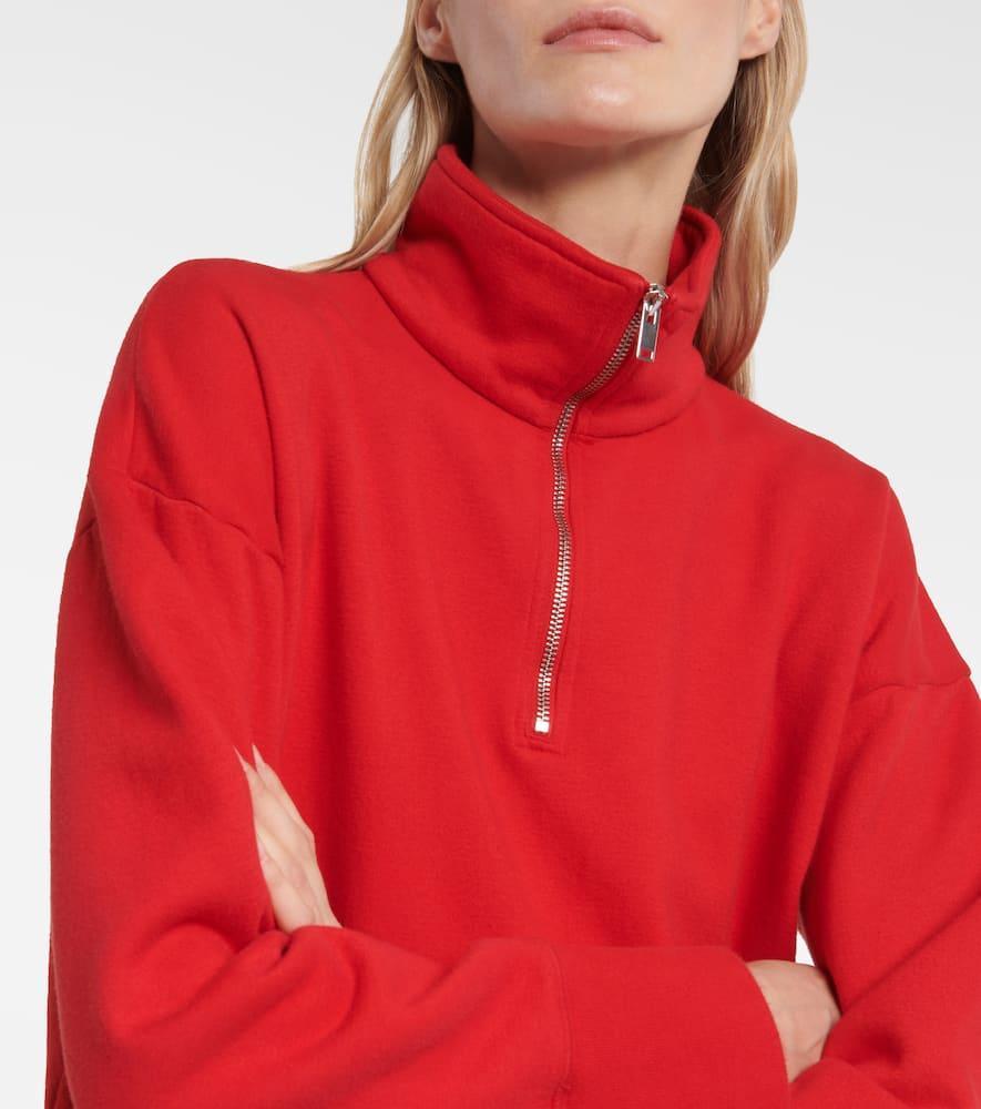 THE ROW Pullover Stanfield Aus Einem Baumwollgemisch In Drr Deep Red/red Product Image