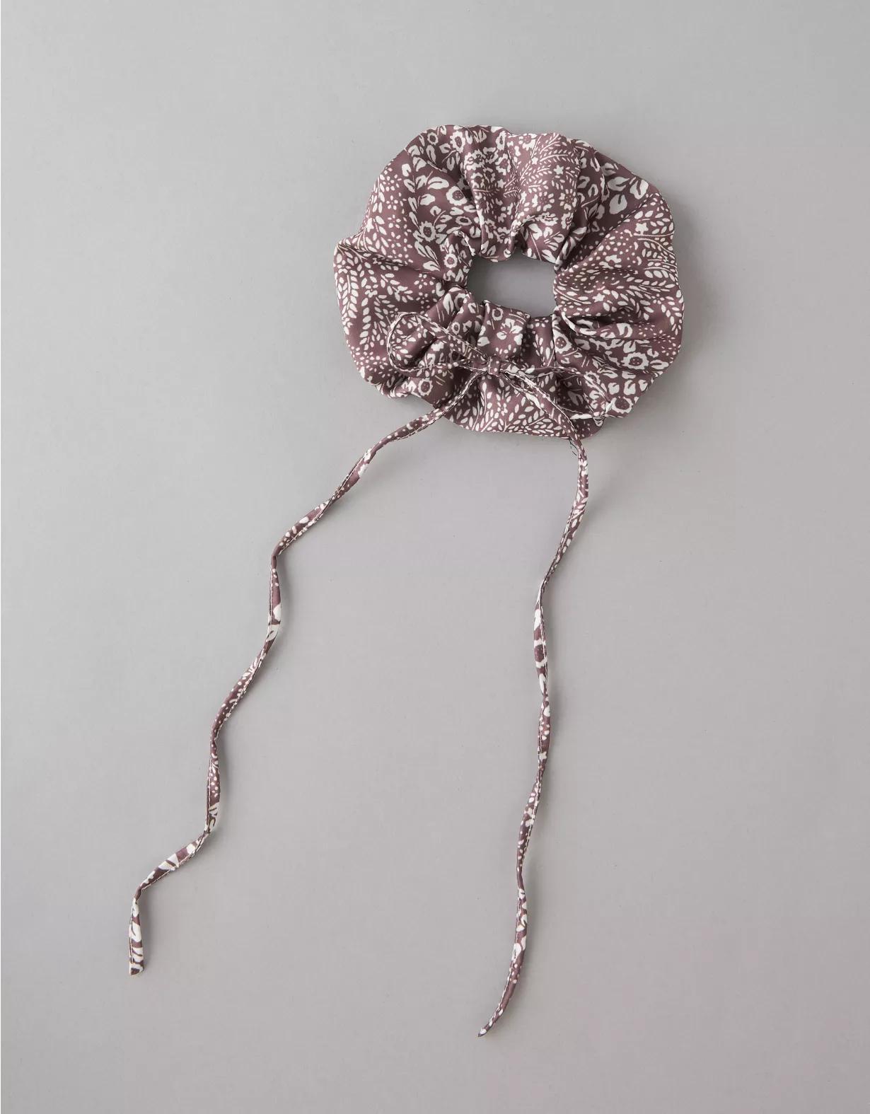 AE Floral Tie Scrunchie Product Image