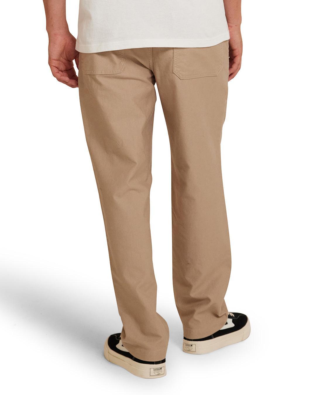 Hank Whipcord Pant - Khaki Product Image