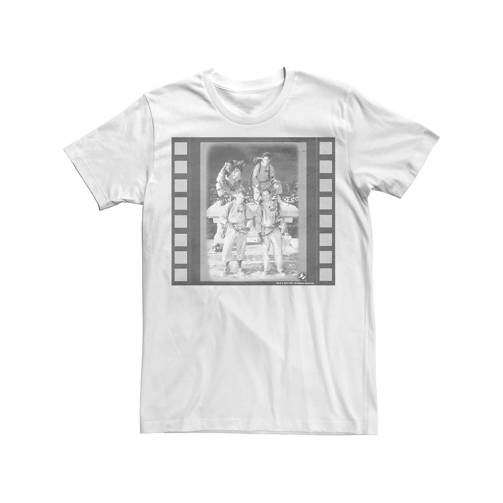 Men's Ghostbusters Group Shot Vintage Film Poster Tee,  Product Image