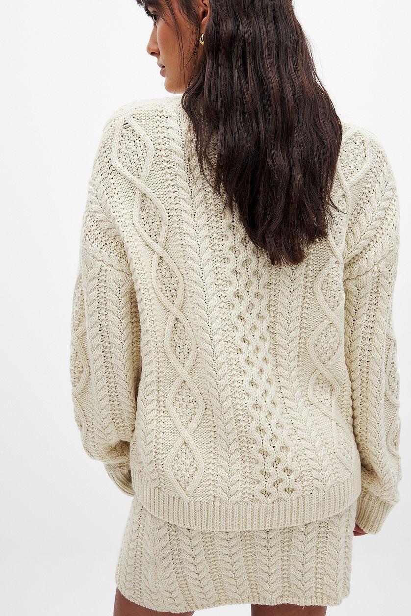 Cable Knitted Sweater Product Image
