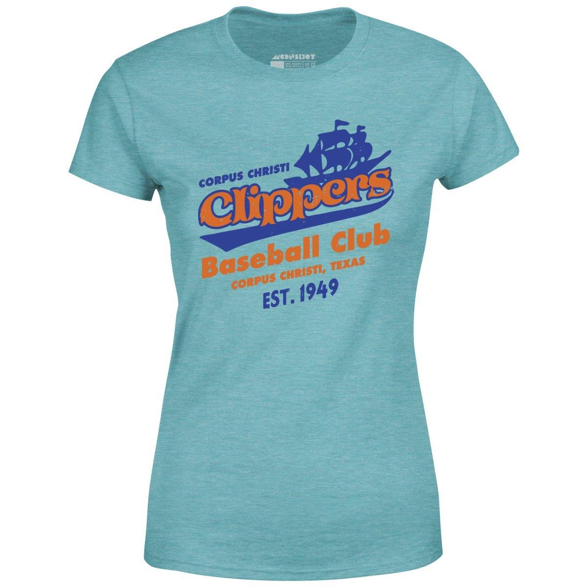 Corpus Christi Clippers - Texas - Vintage Defunct Baseball Teams - Women's T-Shirt Female Product Image