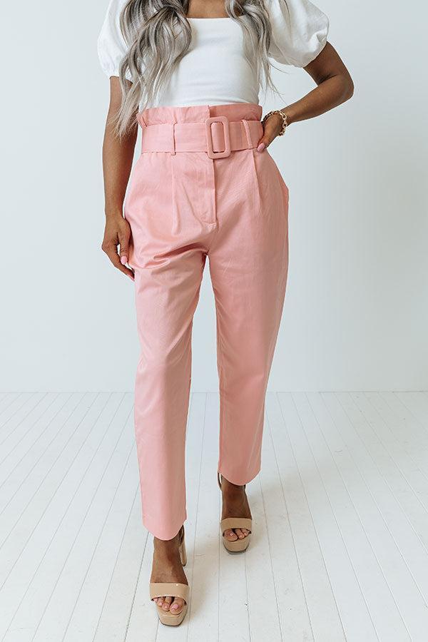Truly Chic High Waist Trousers Product Image