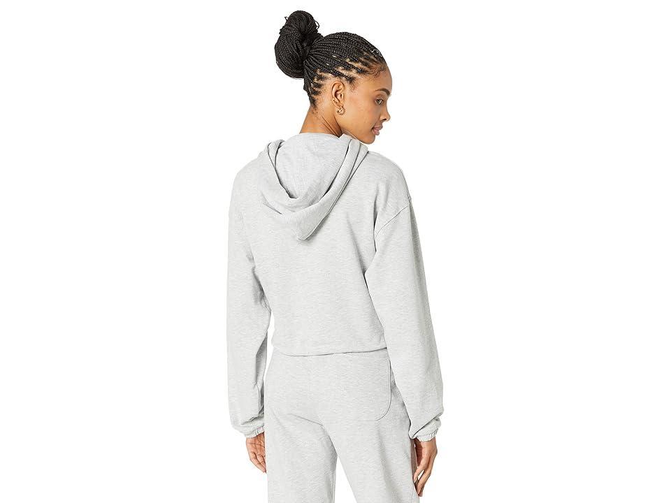 Buffalo David Bitton Emmalynn Adjustable Hem Hoodie (Light Heather Grey) Women's Clothing Product Image