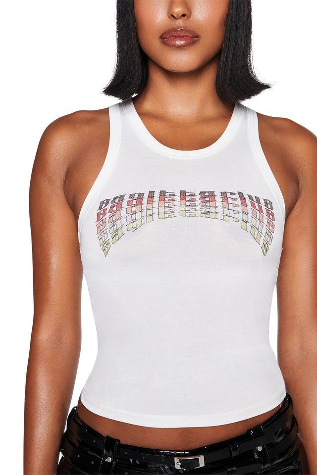 SAGITTARIUS ZODIAC TANK - WHITE Product Image