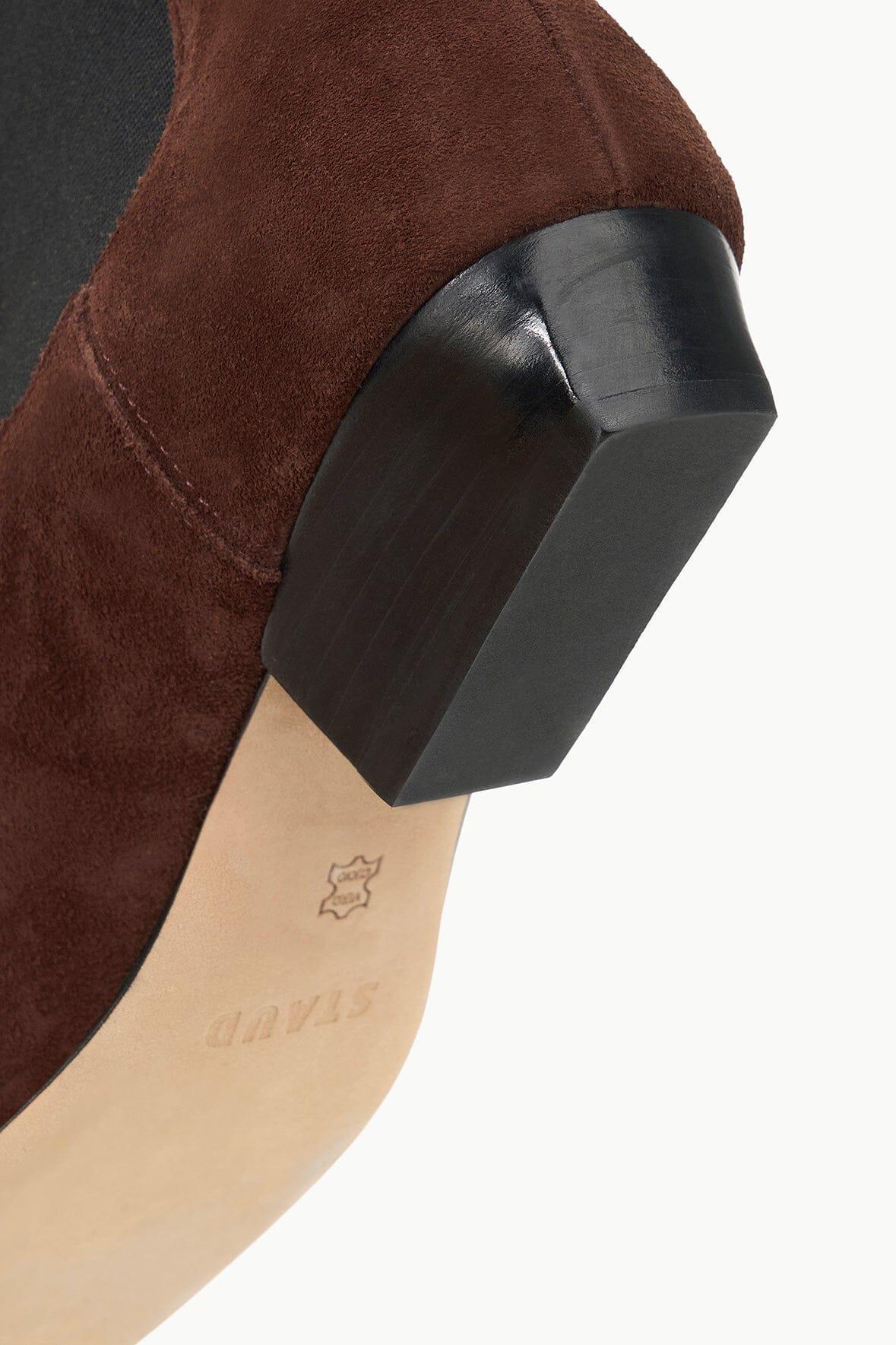 WALLY CHELSEA BOOT | MAHOGANY SUEDE Product Image