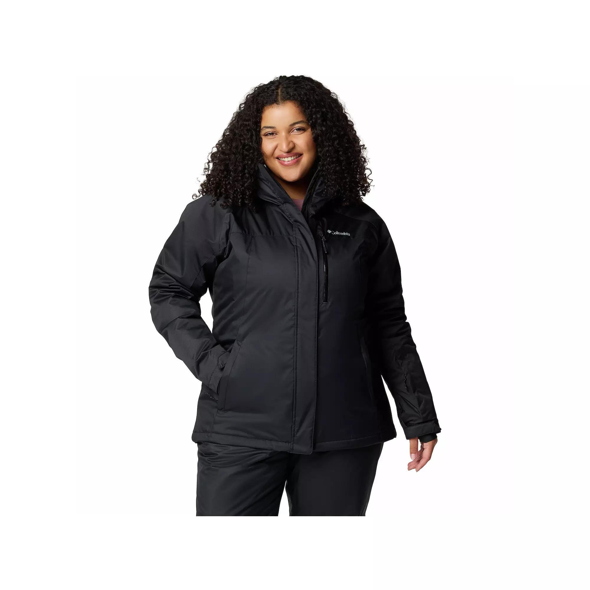 Plus Size Columbia Snowy Summit Insulated Jacket, Women's, Size: 3XL, Cirrus Gray Product Image