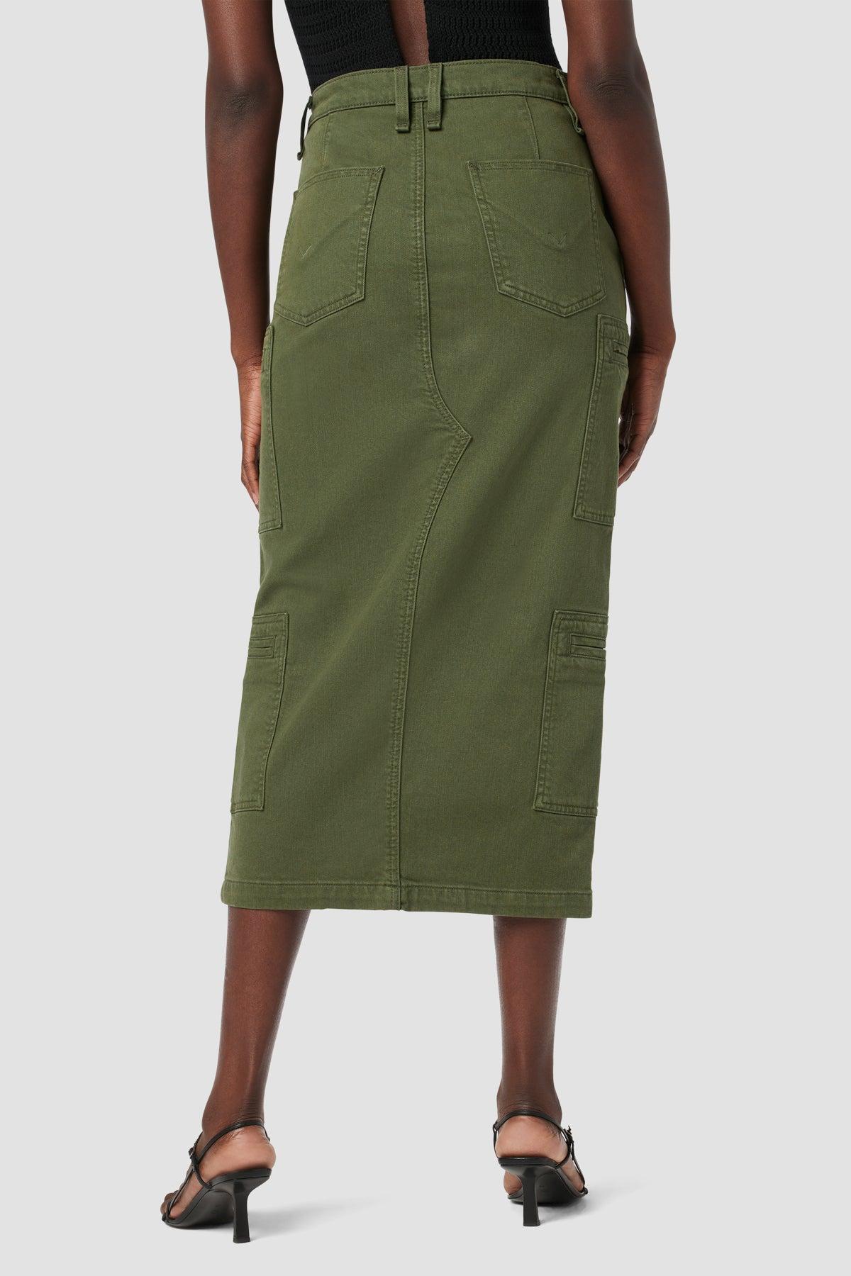 Reconstructed Skirt w/ Cargo Welt Pockets Female Product Image