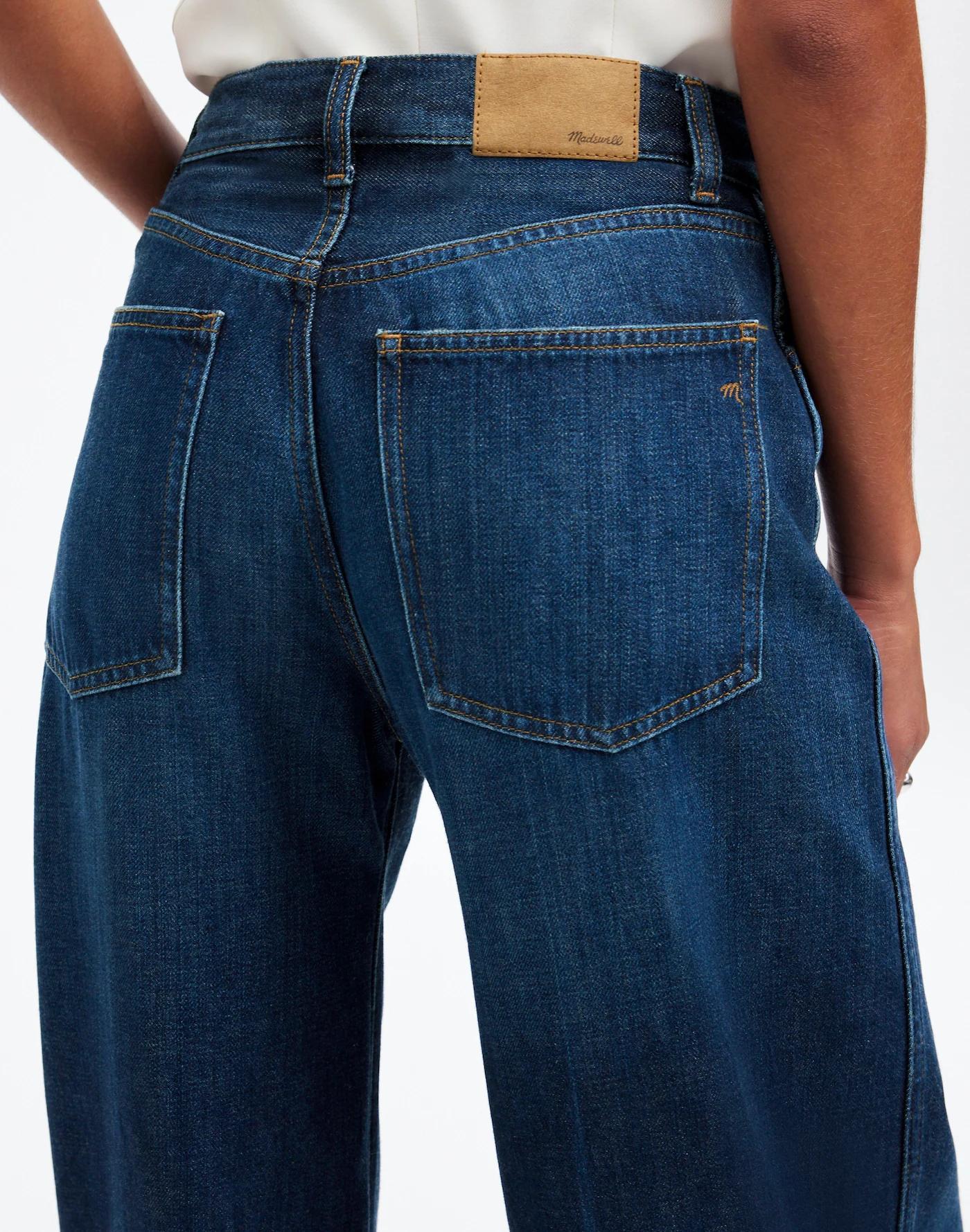 Petite Superwide-Leg Jeans: Softdrape Denim Edition Product Image