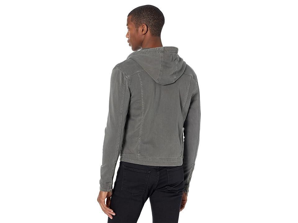 John Varvatos Star Usa Hooded Zip-Front Knit Jacket Product Image