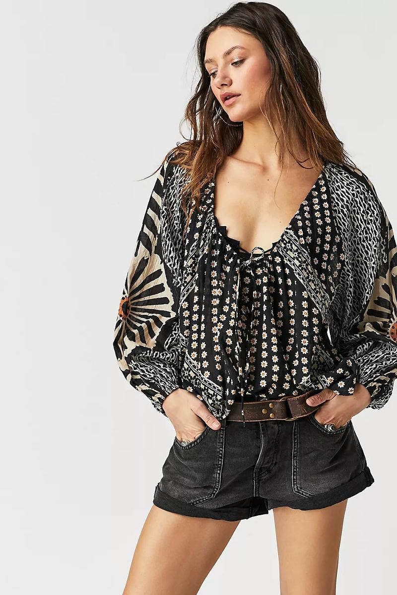 Free People Elena Printed Top Product Image