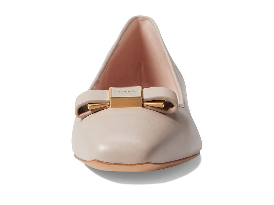 Womens Bowdie Leather Ballet Flats Product Image