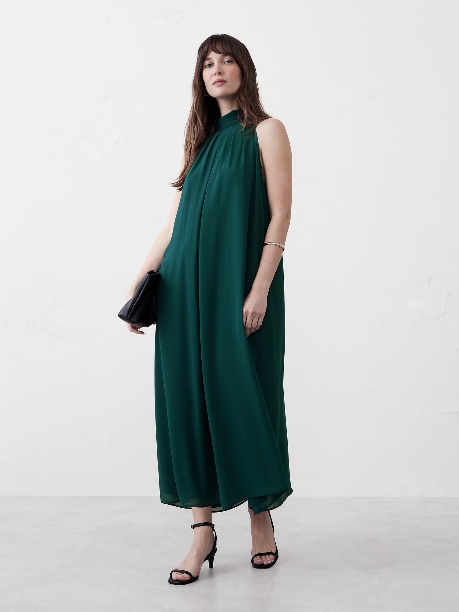 Chiffon Midi Dress Product Image
