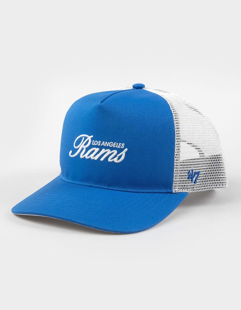 47 BRAND Los Angeles Rams Foundational '47 Hitch Trucker Hat - BLUE Product Image