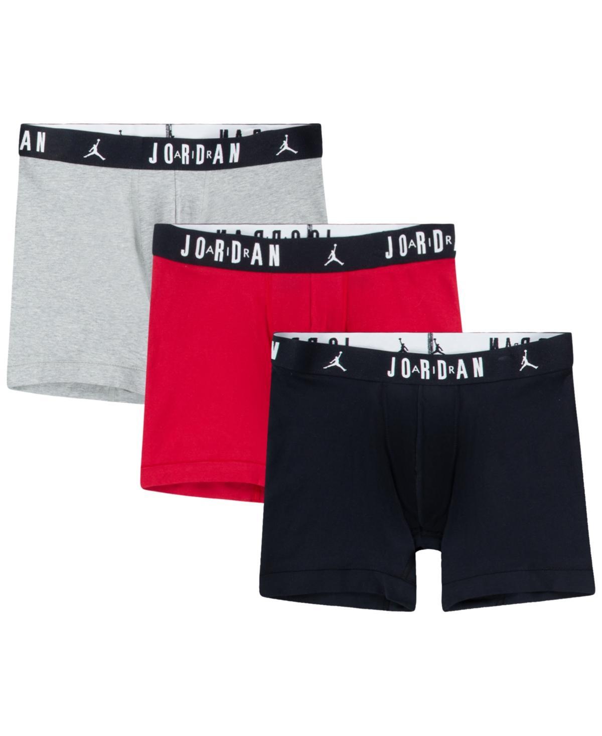 Mens Flight Cotton Boxer Briefs (3-Pack) Product Image