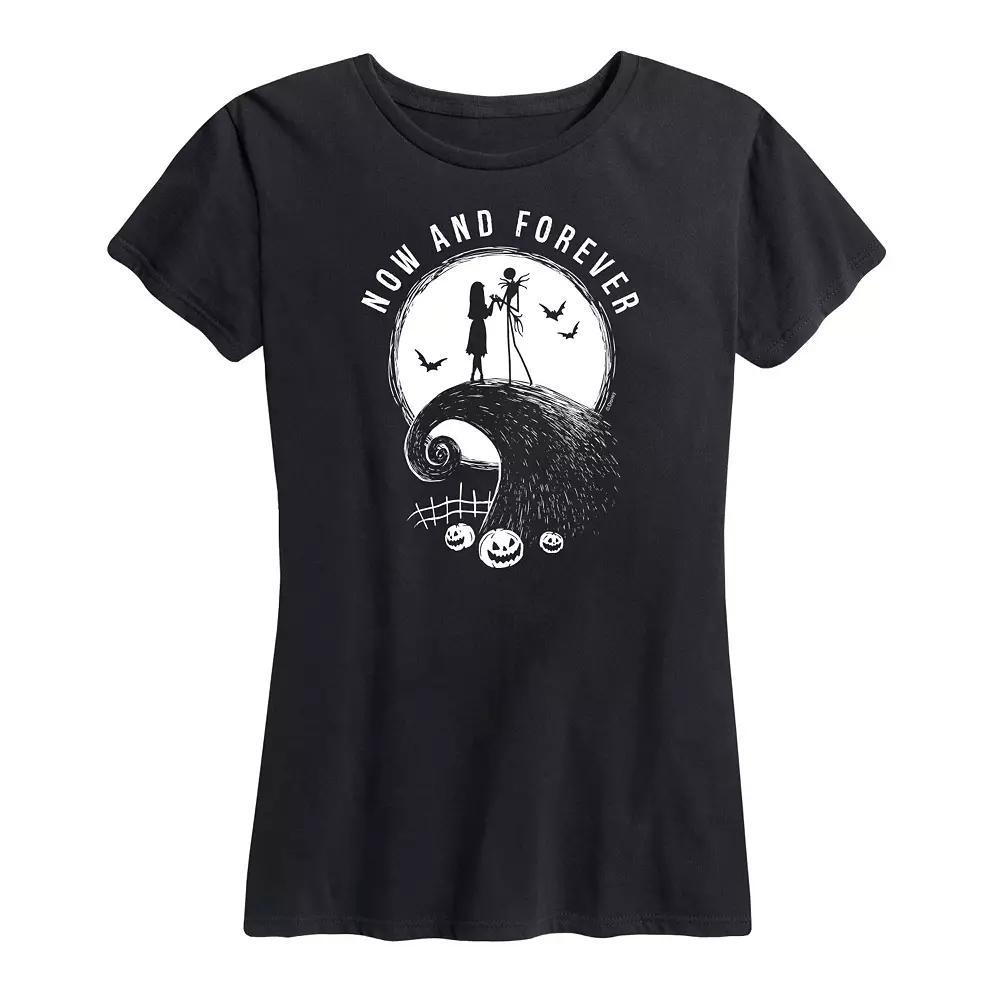 Disney's Nightmare Before Christmas Women's Now and Forever Graphic Tee, Girl's,  Product Image