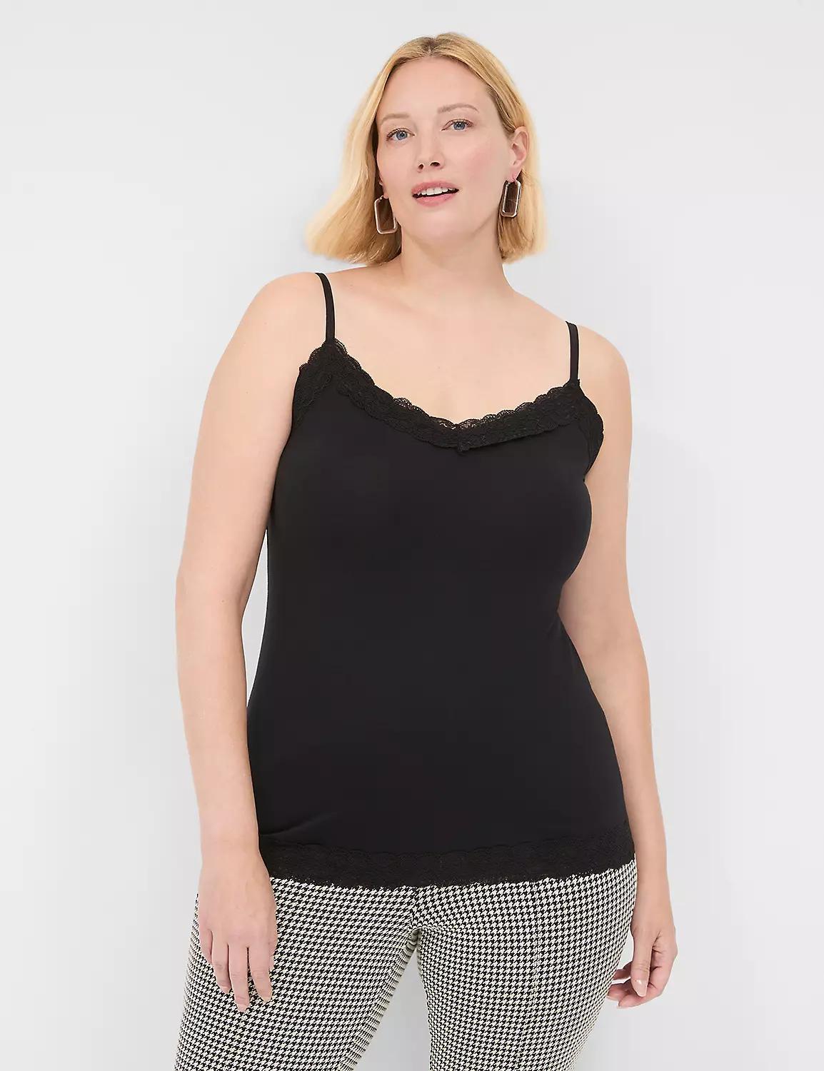 Lace-Trim Cami Product Image