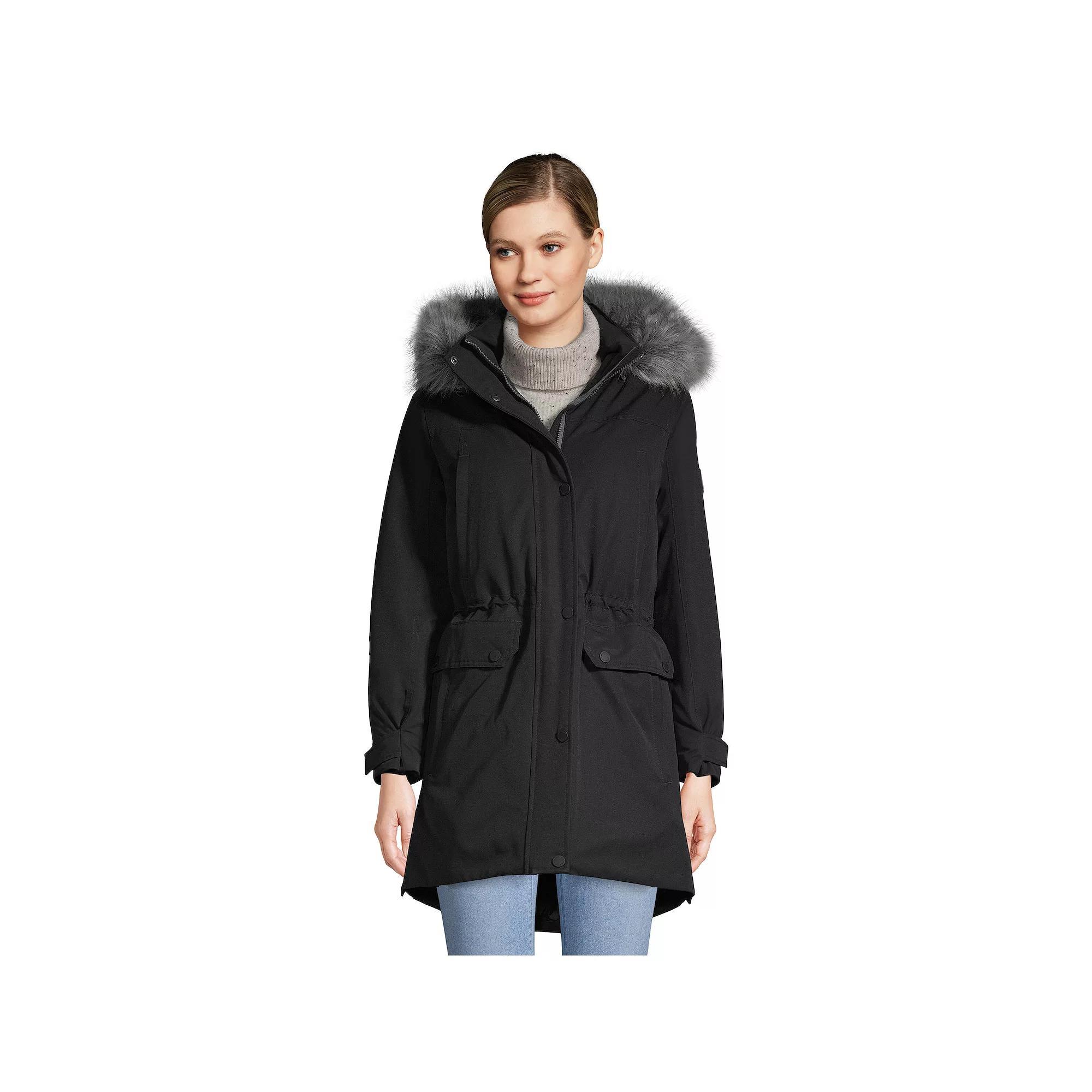 Petite Lands' End Expedition Down Waterproof Winter Parka, Women's,  Product Image