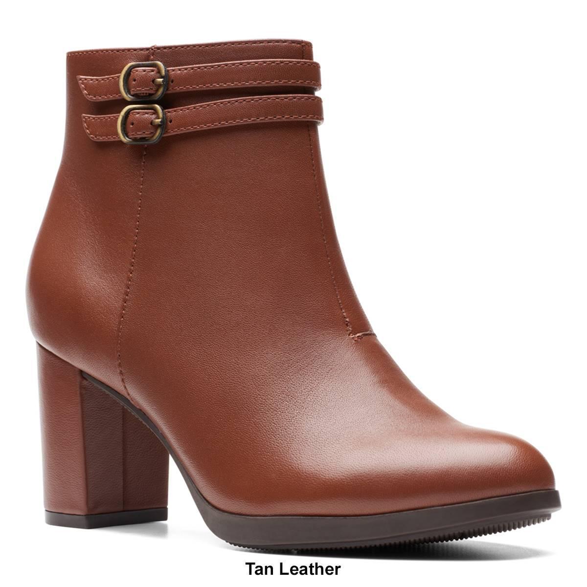 Clarks Bayla Light Leather) Women's Boots Product Image