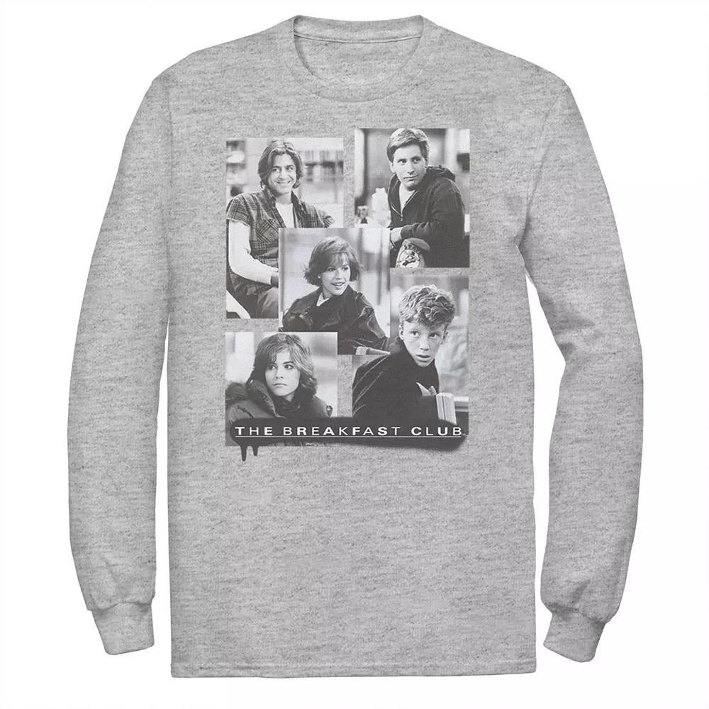 Men's Breakfast Club Five Members Photos Tee, Size: Medium, Athletic Grey Product Image