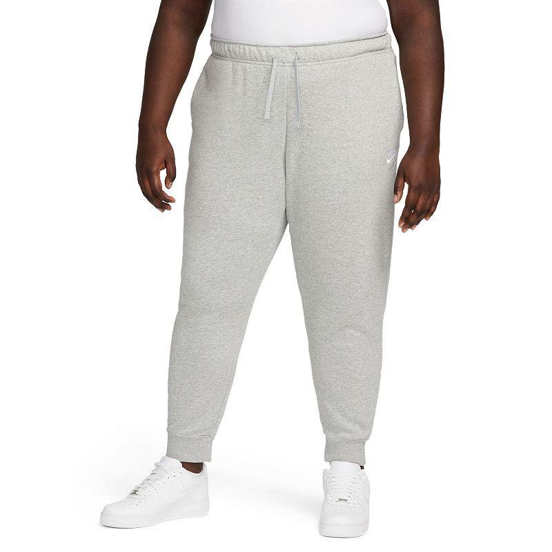 Womens Nike Sportswear Club Fleece Mid-Rise Jogger Pants (Plus Size) Product Image