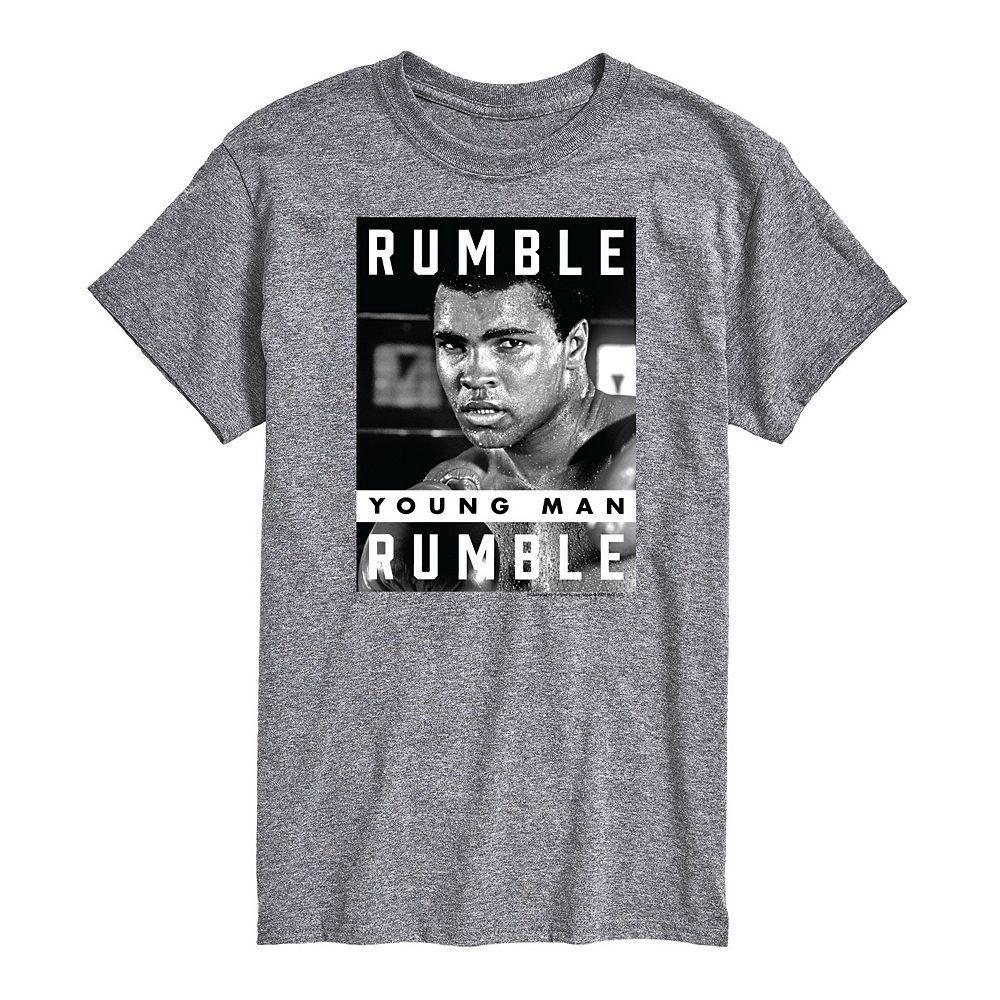 Big & Tall Muhammad Ali Rumble Young Man Tee, Men's, Size: 3XL Tall, Gray Product Image