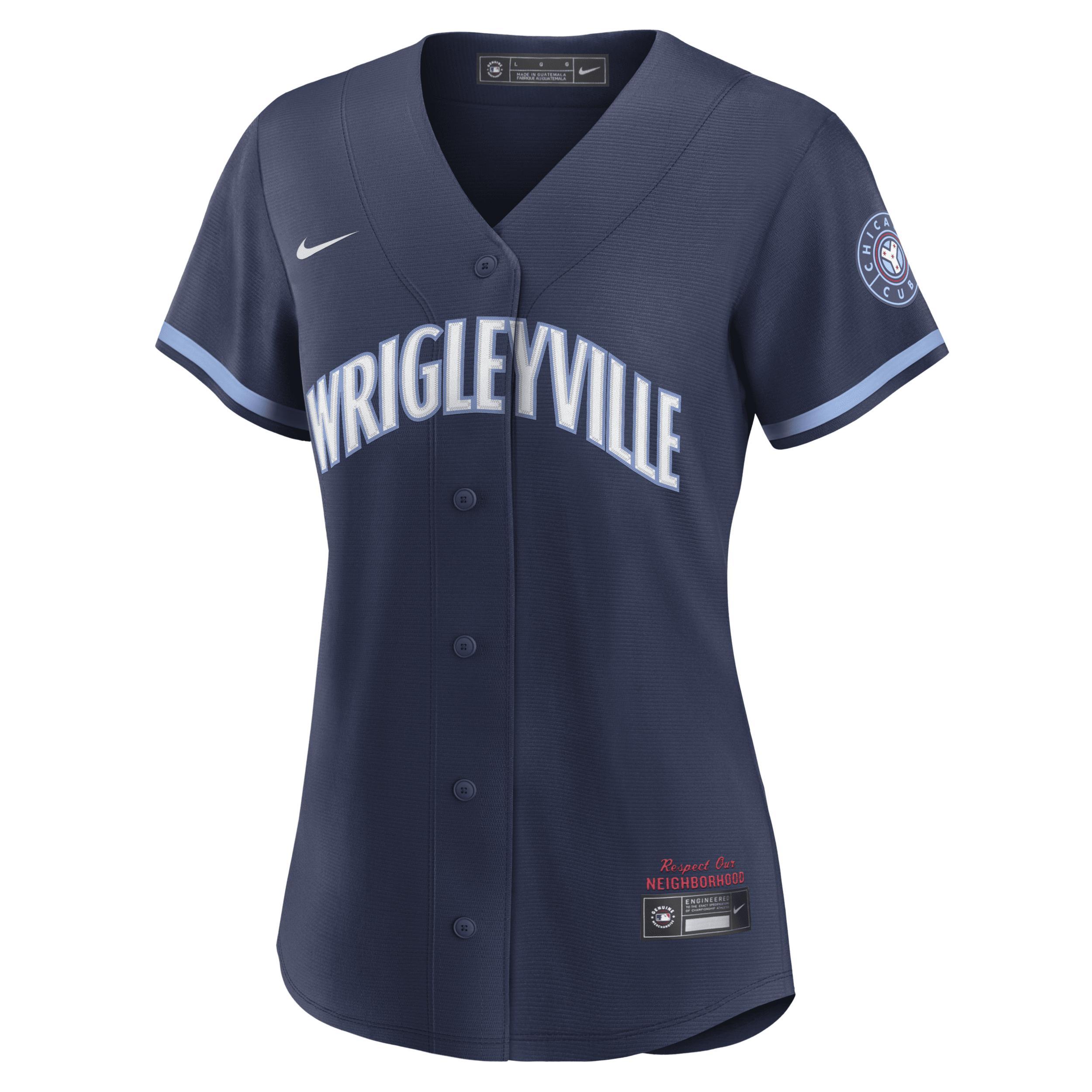 Womens Nike Houston Astros Alternate Replica Team Jersey Blue Product Image