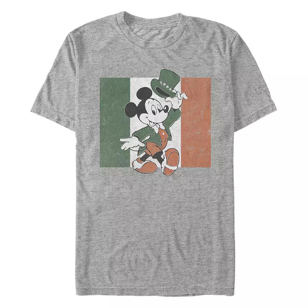 Disney's Mickey Mouse Irish Flag Men's Graphic Tee,  Product Image