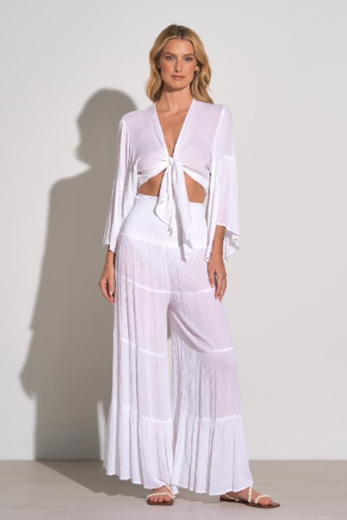 BELL SLEEVE TIE TOP Product Image