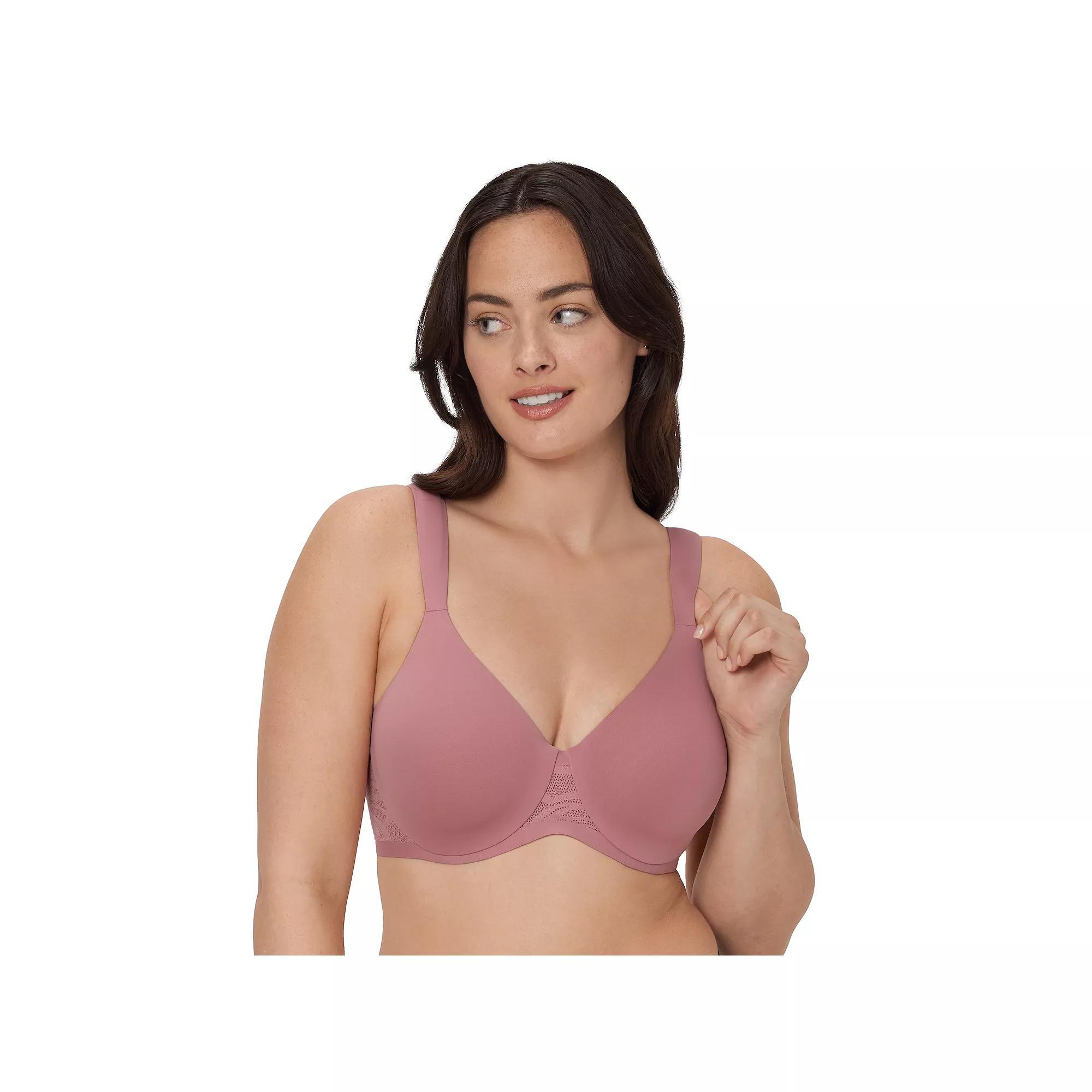 Bali®'s Coolest Smoothing Underwire T-Shirt Bra DF4580, Women's, Size: 38 C, Pink Tea Product Image