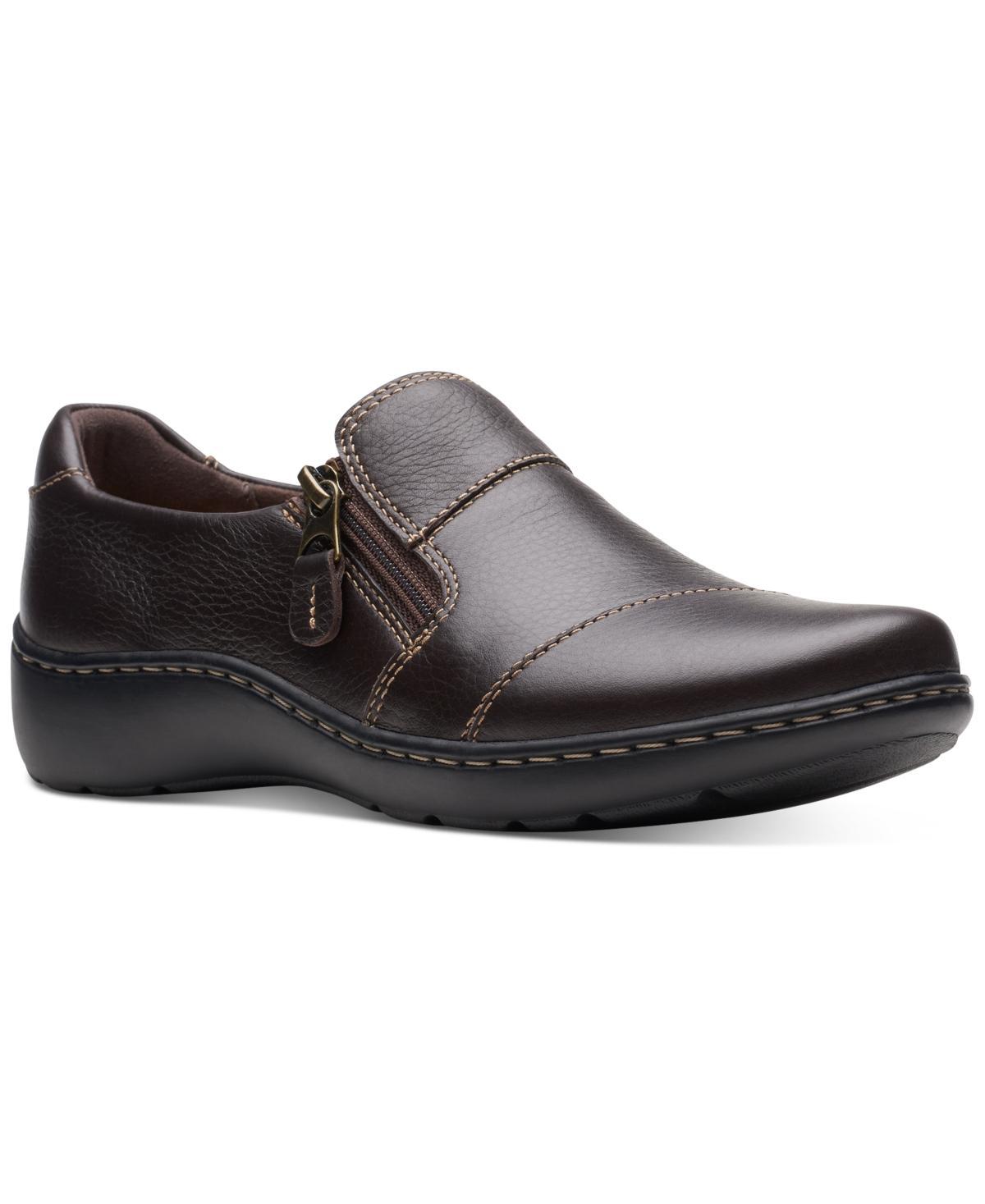 Clarks Cora Harbor Womens Leather Shoes Product Image