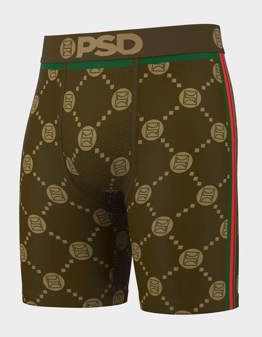 PSD Emblem Lux Brown Mens Boxer Briefs Product Image