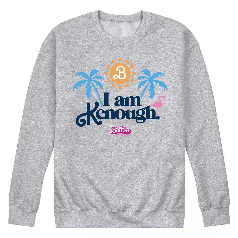 Men's Barbie The Movie I Am Kenough Palm Trees Graphic Tee, Size: XL, Grey Gray Product Image