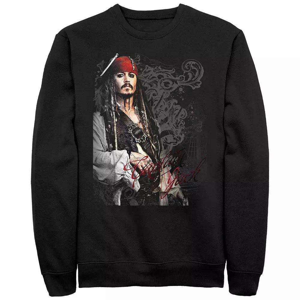 Men's Disney's Pirates Of The Caribbean Ornate Jack Sweatshirt,  Product Image