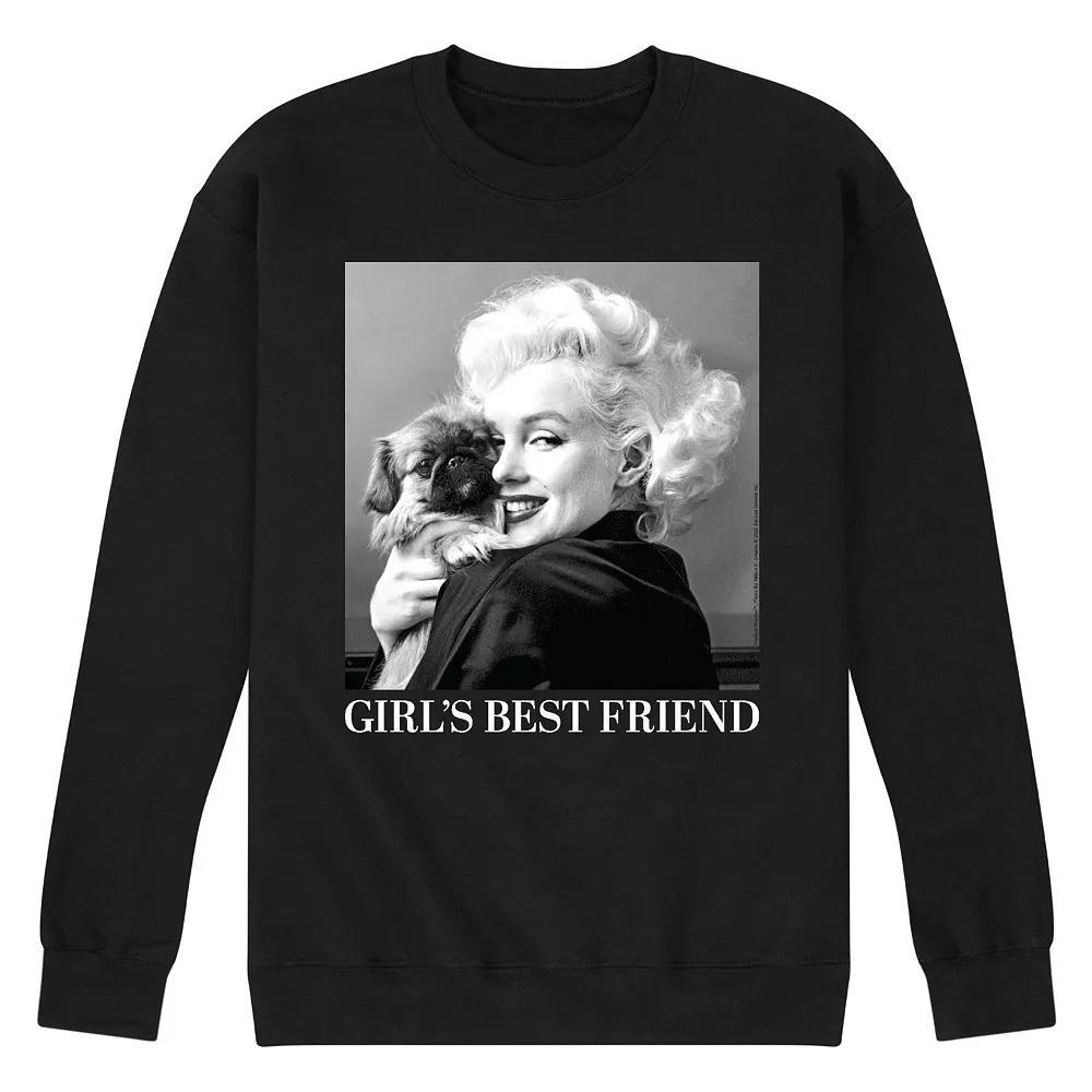 Mens Marilyn Monroe Best Friend Sweatshirt Product Image